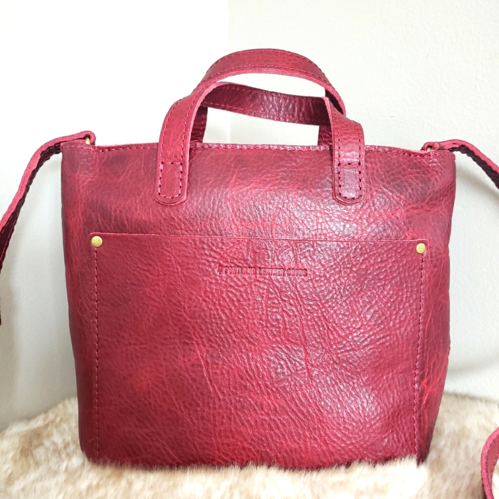 New Portland Leather Goods Mini Crossbody Tote